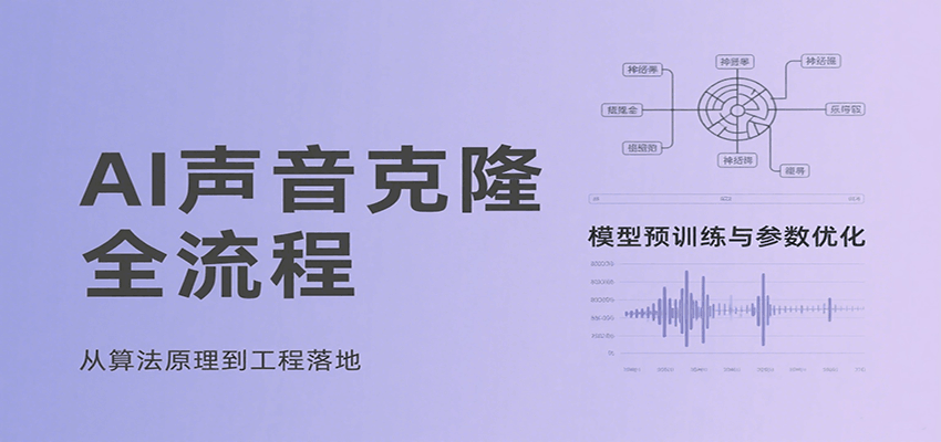 AI声音克隆全流程，基础概念到实战应用，3秒极速声音复刻、模型预训练、云端部署等-源创极客