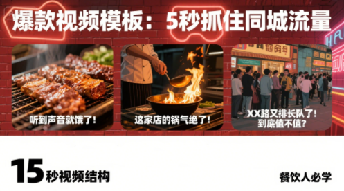 白泽老师·餐饮实体店短视频爆店-源创极客