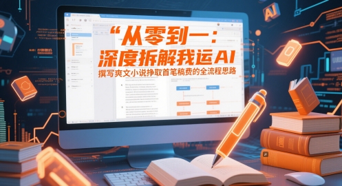 从零到一：深度拆解我运用AI撰写爽文小说挣取首笔稿费的全流程思路-源创极客