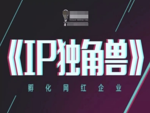 IP独角兽，孵化网红企业，ip教程-源创极客