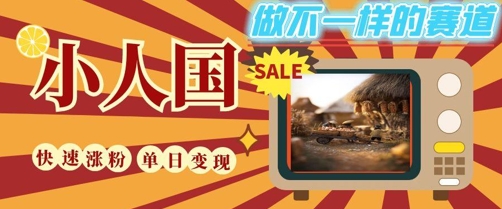 DeepSeek+绘图+视频制作小人国微观视频，小白轻轻松松上手，条条爆款，条条变现，单日就能收益-源创极客