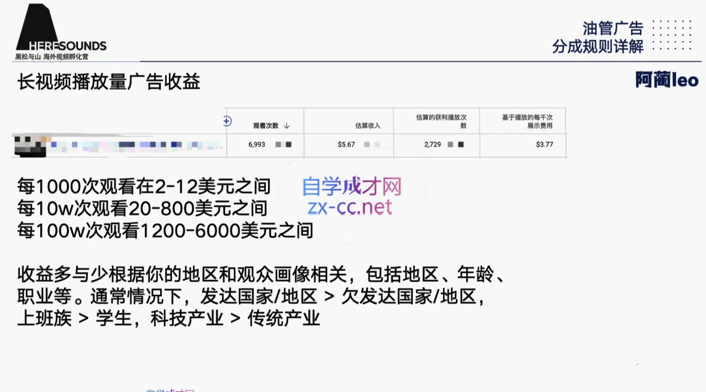 阿蔺Leo·跨境油管视频YouTube实训营(更新2025)-源创极客