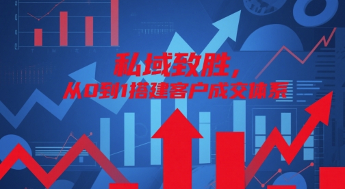 私域致胜，从0到1搭建客户成交体系-源创极客