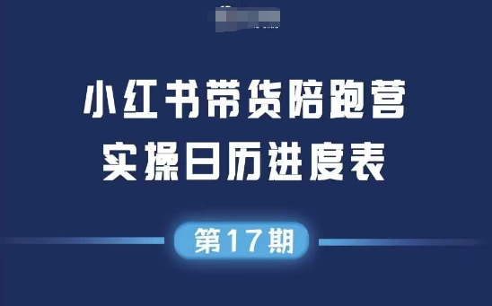 小红书第17期带货陪跑营，不囤货，无不直播，无不投流，通过选品+笔记内容+测品+笔记铺量+矩阵运营打爆款-源创极客