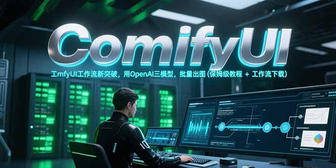 ComfyUI工作流新突破，用OpenAI三模型，批量出图(保姆级教程+工作流下载-源创极客