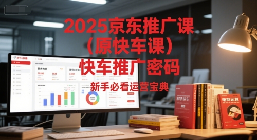 2025京东推广课(原快车课)解锁京东快车推广密码，新手必看运营宝典-源创极客