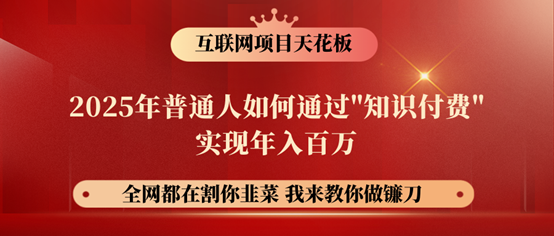 镰刀训练营超级IP合伙人，25年普通人如何通过“知识付费”年入百万！-源创极客