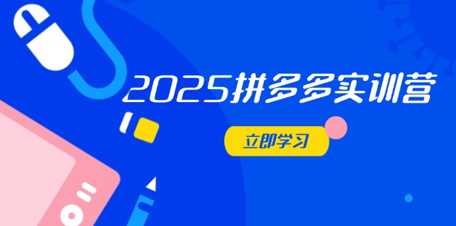 2025拼多多实训营：深度剖析运营关键，助力电商人快速提升-源创极客