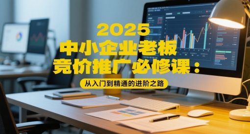 2025中小企业老板竞价推广必修课：从入门到精通的进阶之路-源创极客