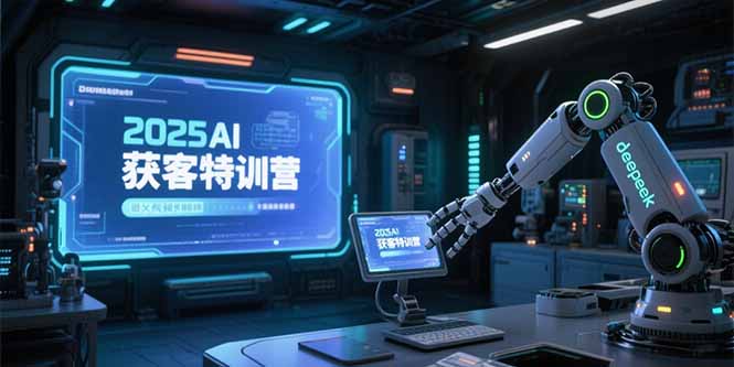 2025AI获客特训营，AI图文视频全制作，deepseek工具实操教学-源创极客